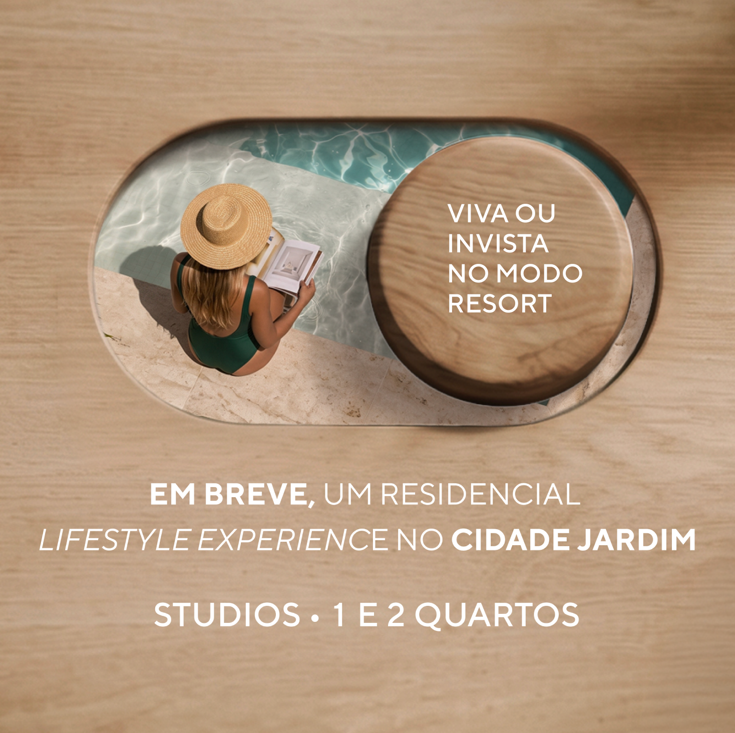 Viva ou invista no modo resort — Cidade Jardim, Barra Olímpica